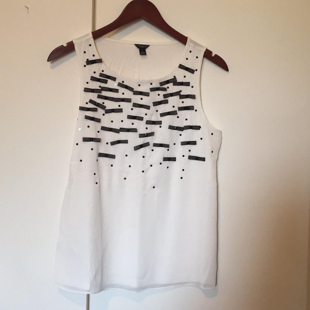 MUST GO Ann Taylor sleeveless blouse, NWOT, small